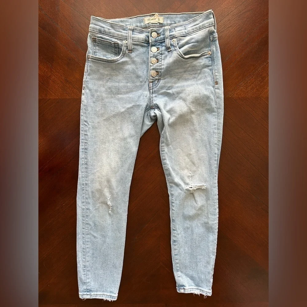 MADEWELL Light Blue Women's Jeans high- rise skinny size 26P